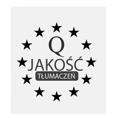 Jakość tłumaczeń - certyfikat